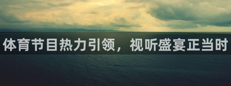 蓝鲸直播体育appv3.新地址.org：体育节目热力引领，视听盛宴正当时
